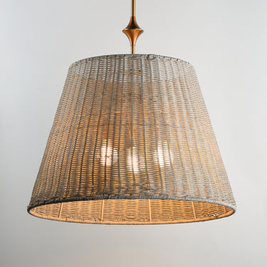 Maxim Lighting Baja 24" Pendant Natural Aged Brass