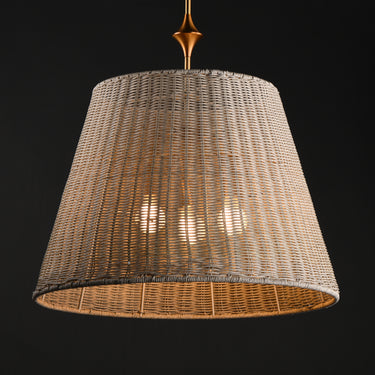 Maxim Lighting Baja 24" Pendant Natural Aged Brass