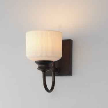 Maxim Lighting Bisque Wall Sconce Oil Rubbed Bronze