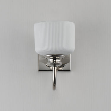 Maxim Lighting Bisque Wall Sconce Polished Nickel