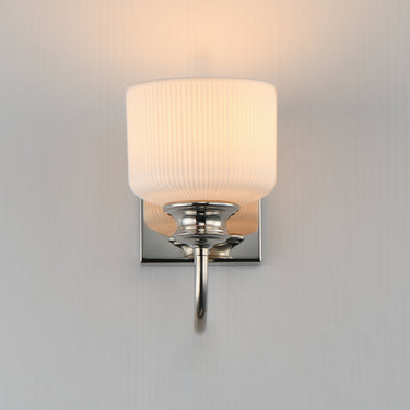 Maxim Lighting Bisque Wall Sconce Polished Nickel