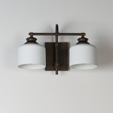 Maxim Lighting Bisque 2-Light Wall Sconce Oil Rubbed Bronze
