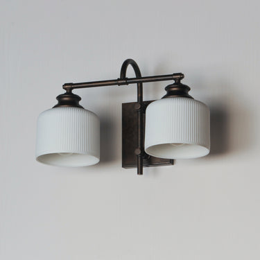 Maxim Lighting Bisque 2-Light Wall Sconce Oil Rubbed Bronze
