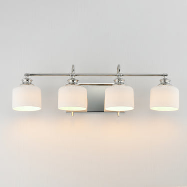 Maxim Lighting Bisque 4-Light Bath Vanity Polished Nickel