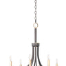 Maxim Lighting Lyndon 6-Light Chandelier Bronze/Antique Brass