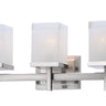 Maxim Lighting Tetra 3-Light Bath Vanity Satin Nickel