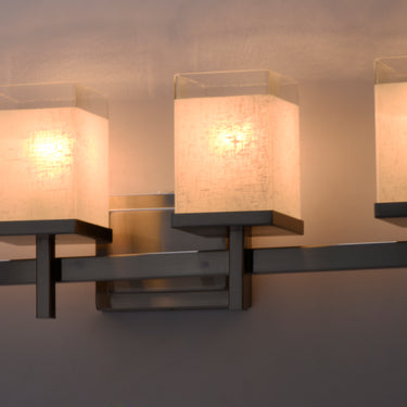 Maxim Lighting Tetra 4-Light Bath Vanity Satin Nickel
