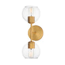 Maxim Lighting Knox 2-Light Wall Sconce Natural Aged Brass