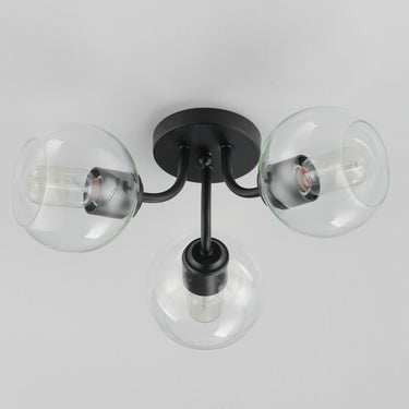 Maxim Lighting Knox 3-Light Semi-Flush Mount Black