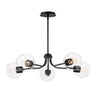 Maxim Lighting Knox 5-Light Globe Chandelier Black