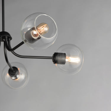 Maxim Lighting Knox 5-Light Globe Chandelier Black