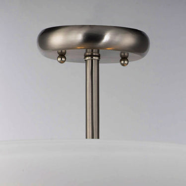Maxim Lighting Taylor 2-Light Semi-Flush Mount Satin Nickel