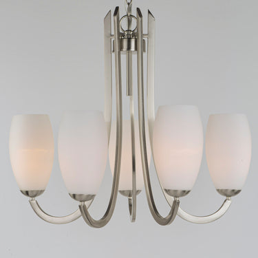 Maxim Lighting Taylor 5-Light Chandelier Satin Nickel