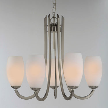 Maxim Lighting Taylor 5-Light Chandelier Satin Nickel