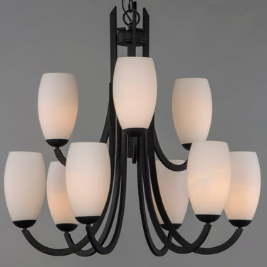 Maxim Lighting Taylor 9-Light Chandelier Textured Black