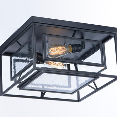 Maxim Lighting Era 2-Light Ceiling Lamp Black
