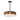 Maxim Lighting Draughtsman 18" Semi Flush Mount Pendant Walnut/Black