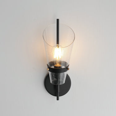 Maxim Lighting Finch Wall Sconce Dark Bronze/Antique Brass