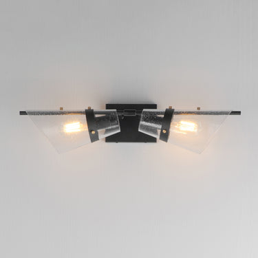 Maxim Lighting Finch 2-Light Wall Sconce Dark Bronze/Antique Brass