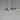 Maxim Lighting Finch 6-Light Linear Pendant Dark Bronze/Antique Brass