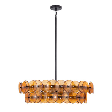 Maxim Lighting Loren 30" Chandelier Gunmetal