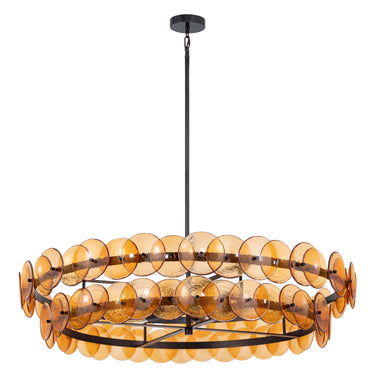 Maxim Lighting Loren 42" Chandelier Gunmetal