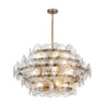 Maxim Lighting Loren 12-Light Chandelier Weathered Brass
