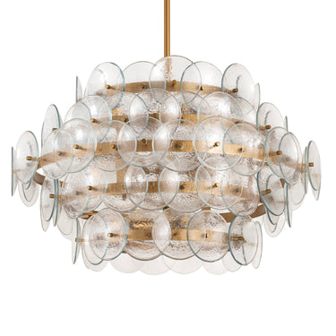 Maxim Lighting Loren 12-Light Chandelier Weathered Brass