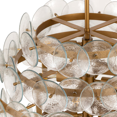 Maxim Lighting Loren 12-Light Chandelier Weathered Brass