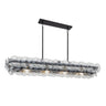Maxim Lighting Loren 54" Linear Chandelier Gunmetal