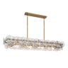Maxim Lighting Loren 54" Linear Chandelier Weathered Brass