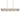 Maxim Lighting Loren 54" Linear Chandelier Weathered Brass