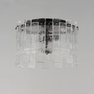 Maxim Lighting Warren 2-Light Flush Mount Dark Bronze
