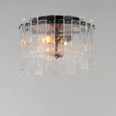 Maxim Lighting Warren 2-Light Flush Mount Dark Bronze