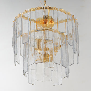 Maxim Lighting Warren 4-Light Semi-Flush/Pendant Gold Leaf