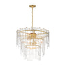 Maxim Lighting Warren 9-Light Pendant Gold Leaf
