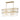 Maxim Lighting Warren 8-Light Linear Gold Leaf