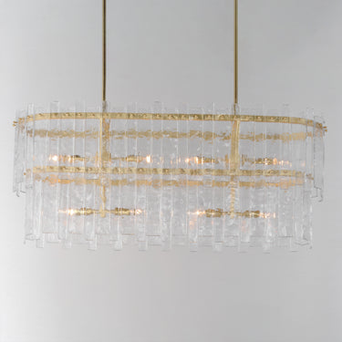 Maxim Lighting Warren 8-Light Linear Gold Leaf