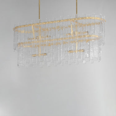 Maxim Lighting Warren 8-Light Linear Gold Leaf