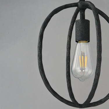 Maxim Lighting Martel Mini Pendant Blacksmith
