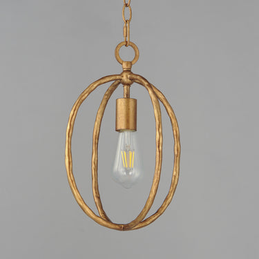 Maxim Lighting Martel Mini Pendant Etruscan Gold