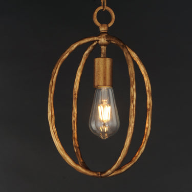 Maxim Lighting Martel Mini Pendant Etruscan Gold