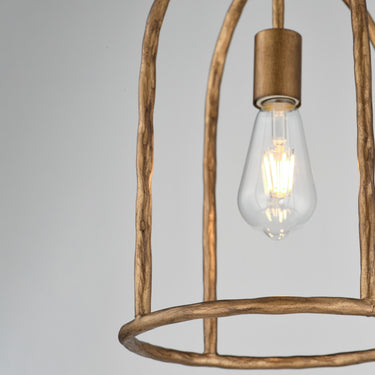 Maxim Lighting Martel Pendant Etruscan Gold