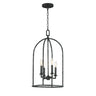 Maxim Lighting Martel 4-Light Pendant Blacksmith