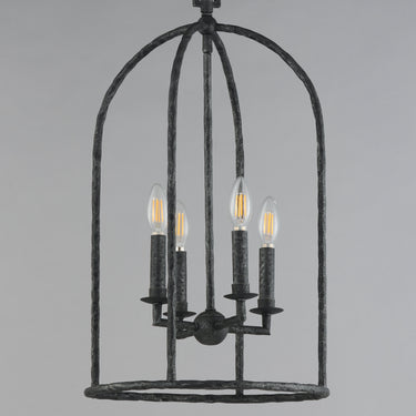Maxim Lighting Martel 4-Light Pendant Blacksmith
