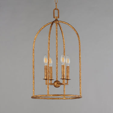 Maxim Lighting Martel 4-Light Pendant Etruscan Gold