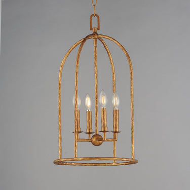 Maxim Lighting Martel 4-Light Pendant Etruscan Gold
