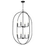 Maxim Lighting Martel 8-Light Pendant Blacksmith
