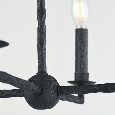 Maxim Lighting Martel 8-Light Pendant Blacksmith