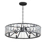 Maxim Lighting Odeon 6-Light Chandelier Black